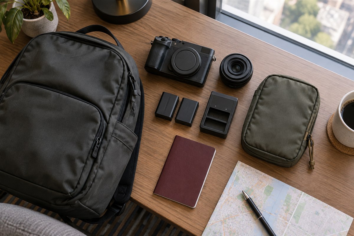 Perlengkapan pendukung untuk kamera travel