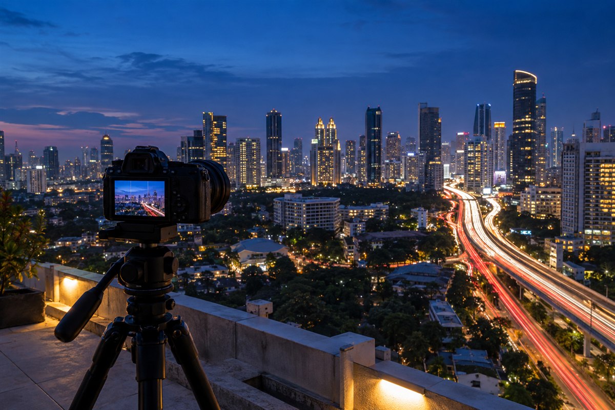 setting kamera malam